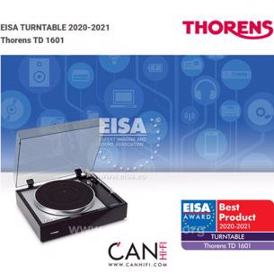 Thorens td 1601 2020-2021 eısa ödülüne layık görüldü...!