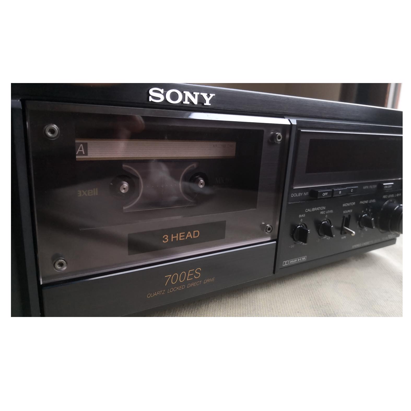 Sony tc-k700es kaset teyp - kusursuz durumda koleksiyonluk 
