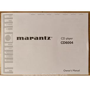 Marantz cd6004 cd player / çalar -kusursuz, sifir gibi