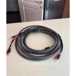 Viablue sc-4 single wire 2*3meter speaker cable with banana