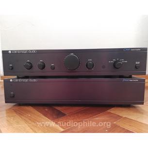 Cambridge audio pre + power amfi mükemmel temizlikte.