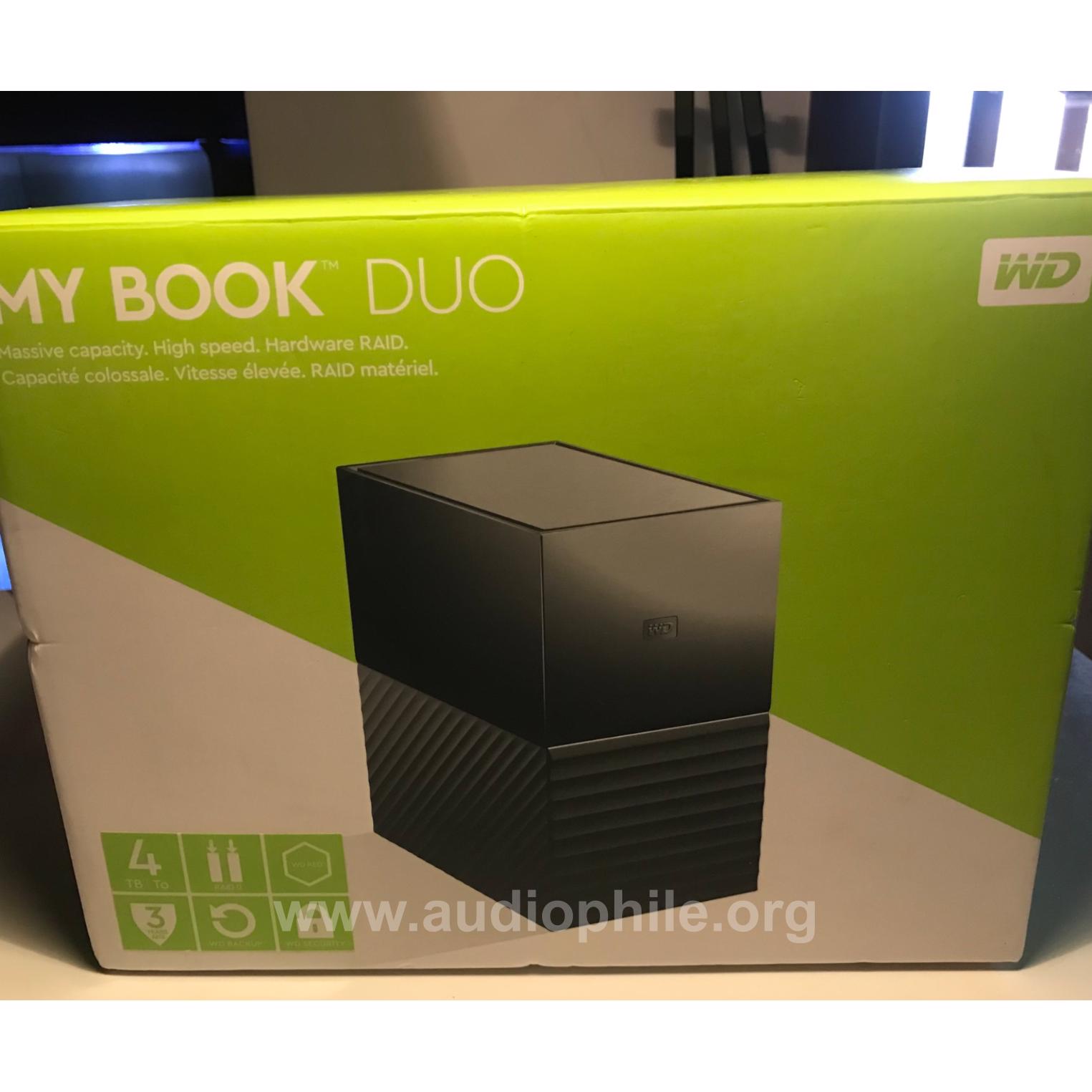 Wd my book duo 4tb 3.5' 64mb