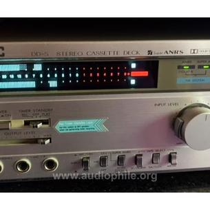 Jvc dd-5 cassette deck direct drive .