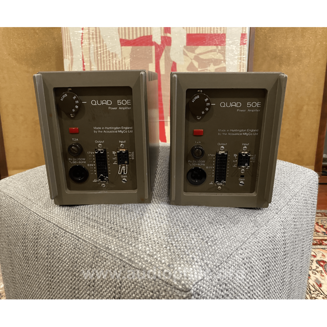 Quad 50e mono block power amplifer