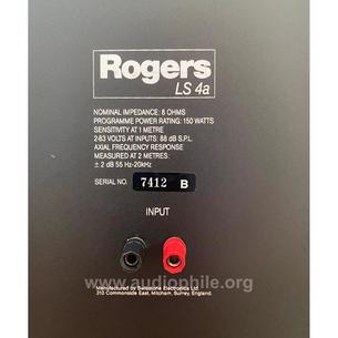 Rogers ls4a hı-fı speakers