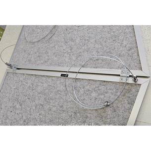 Ceiling cloud acoustic panel