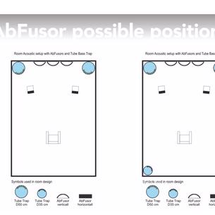 Absorber diffuser abfuser