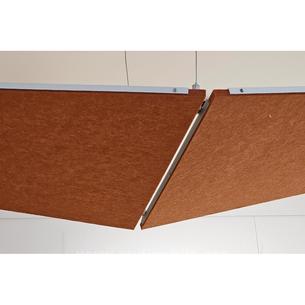 Ceiling cloud acoustic panel
