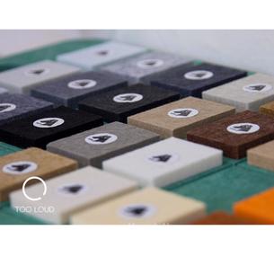 Ceiling cloud acoustic panel