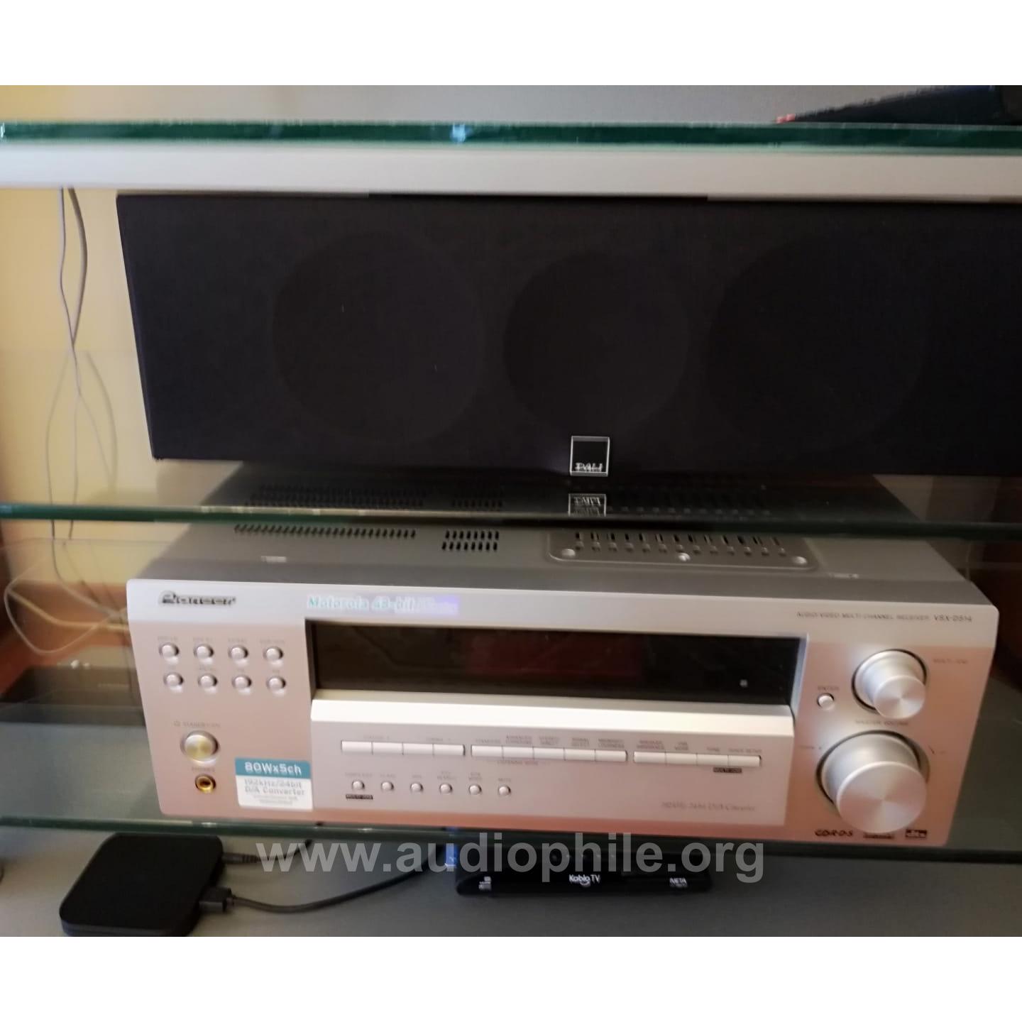 Dali suite 1.7  5+1 ses sistemi ve pioneer receıver-anfi