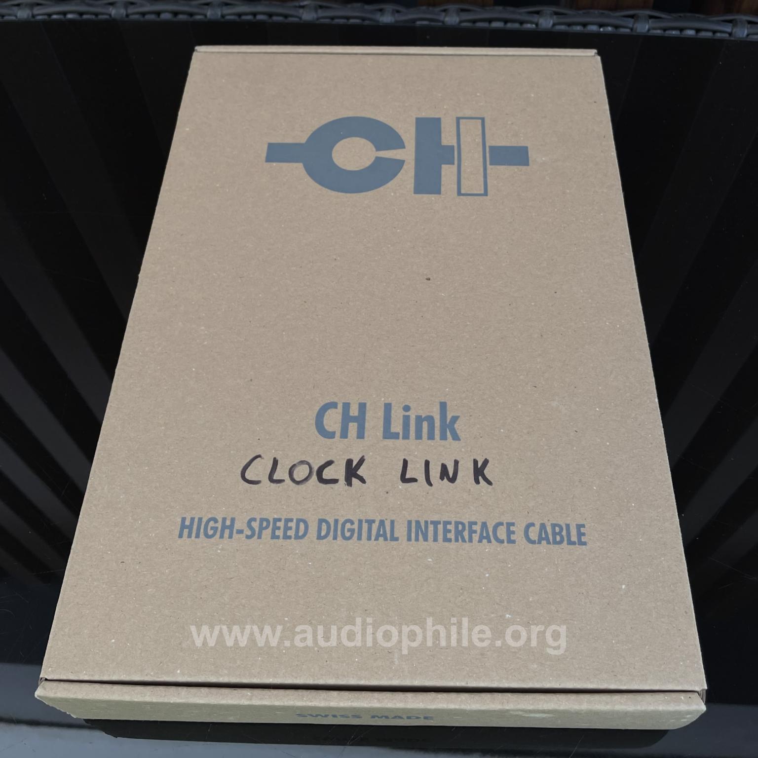 Ch precision x argento clock link bnc cable 1.5m