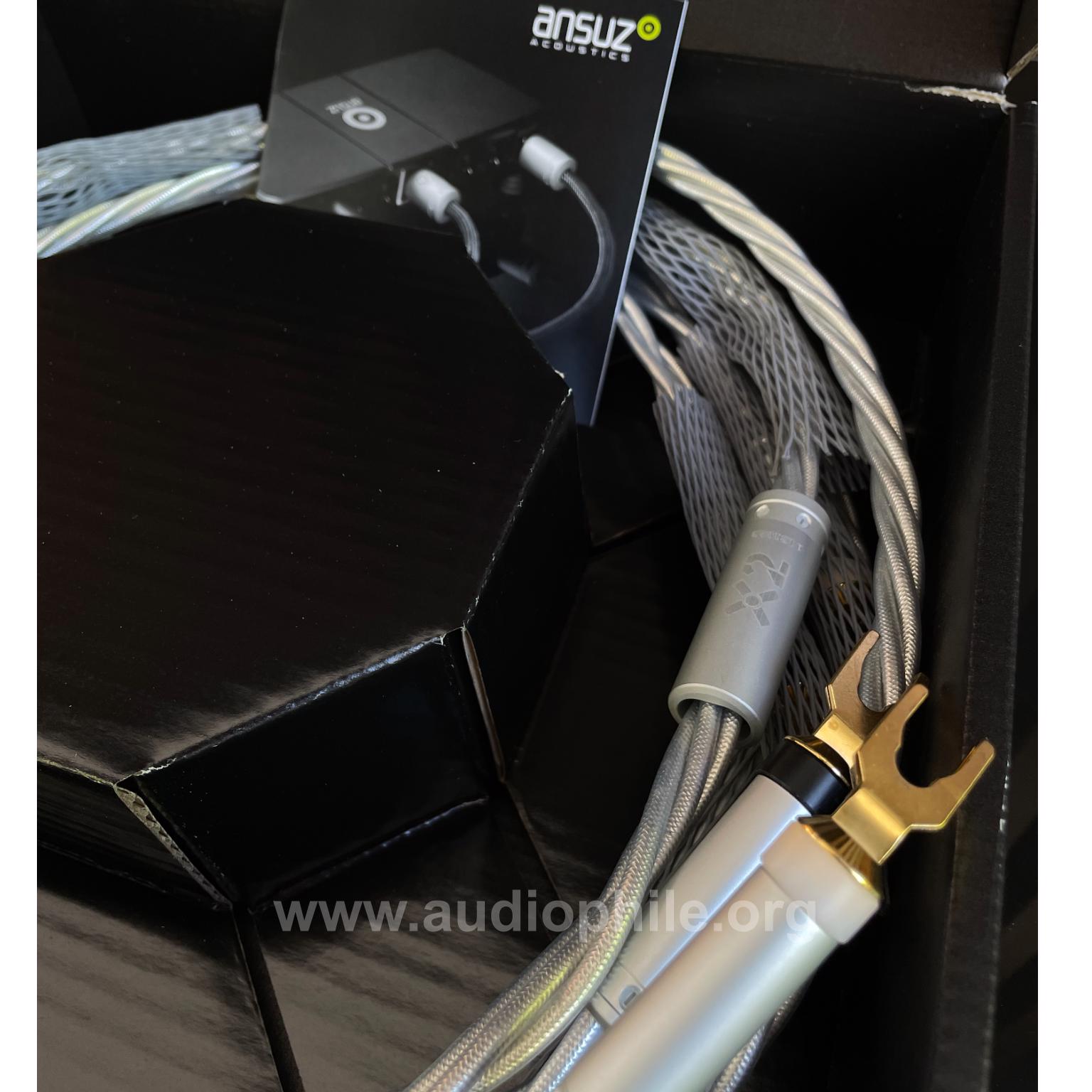Ansuz x2 speaker cable 2.5m (spade-spade)