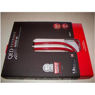 Qed reference audio 40, 1 metrelik rca ara kablo çifti