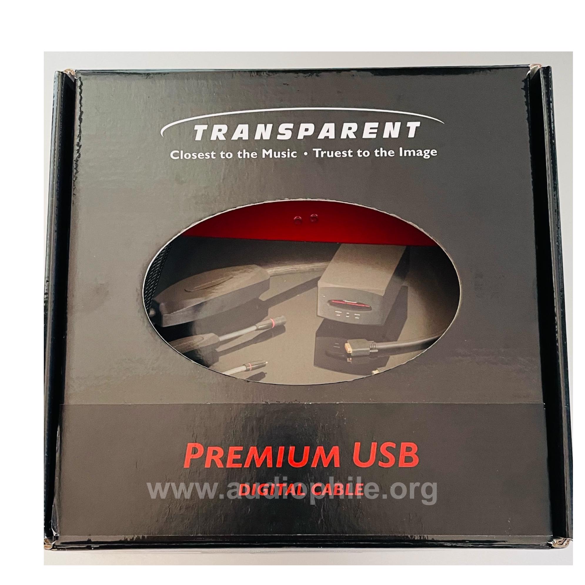 Transparent premium usb
