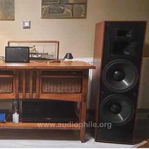 Klipsch klf-30 kule tipi hoparlör vintage 200 watts