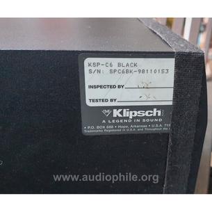 KSP-C6 Center Speaker Orta Hoparlör