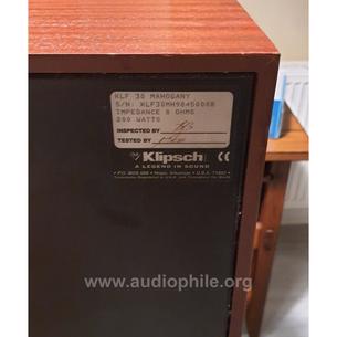 Klipsch klf-30 kule tipi hoparlör vintage 200 watts