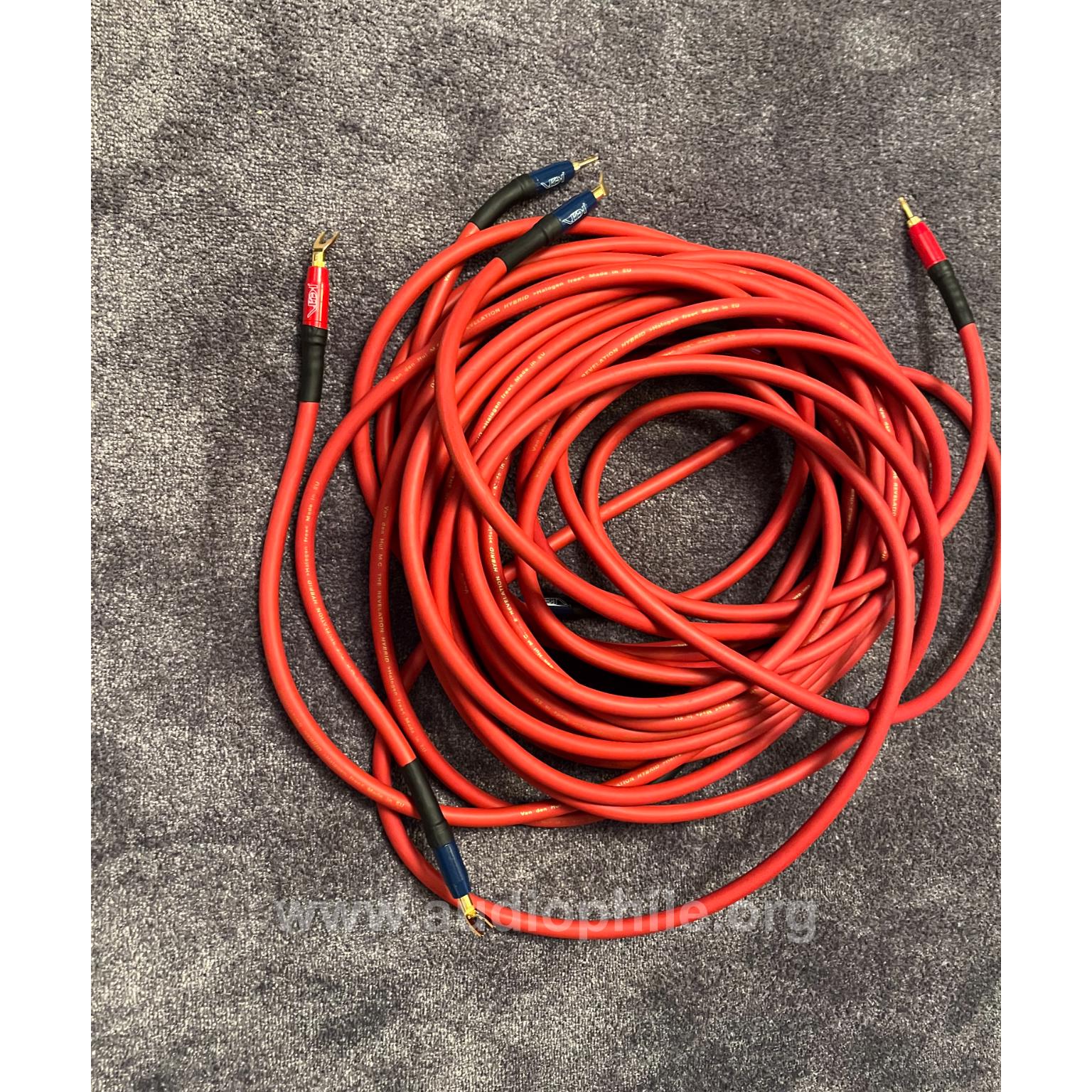 Van den hul - revelation hybrid (single wire) hoparlör kablosu