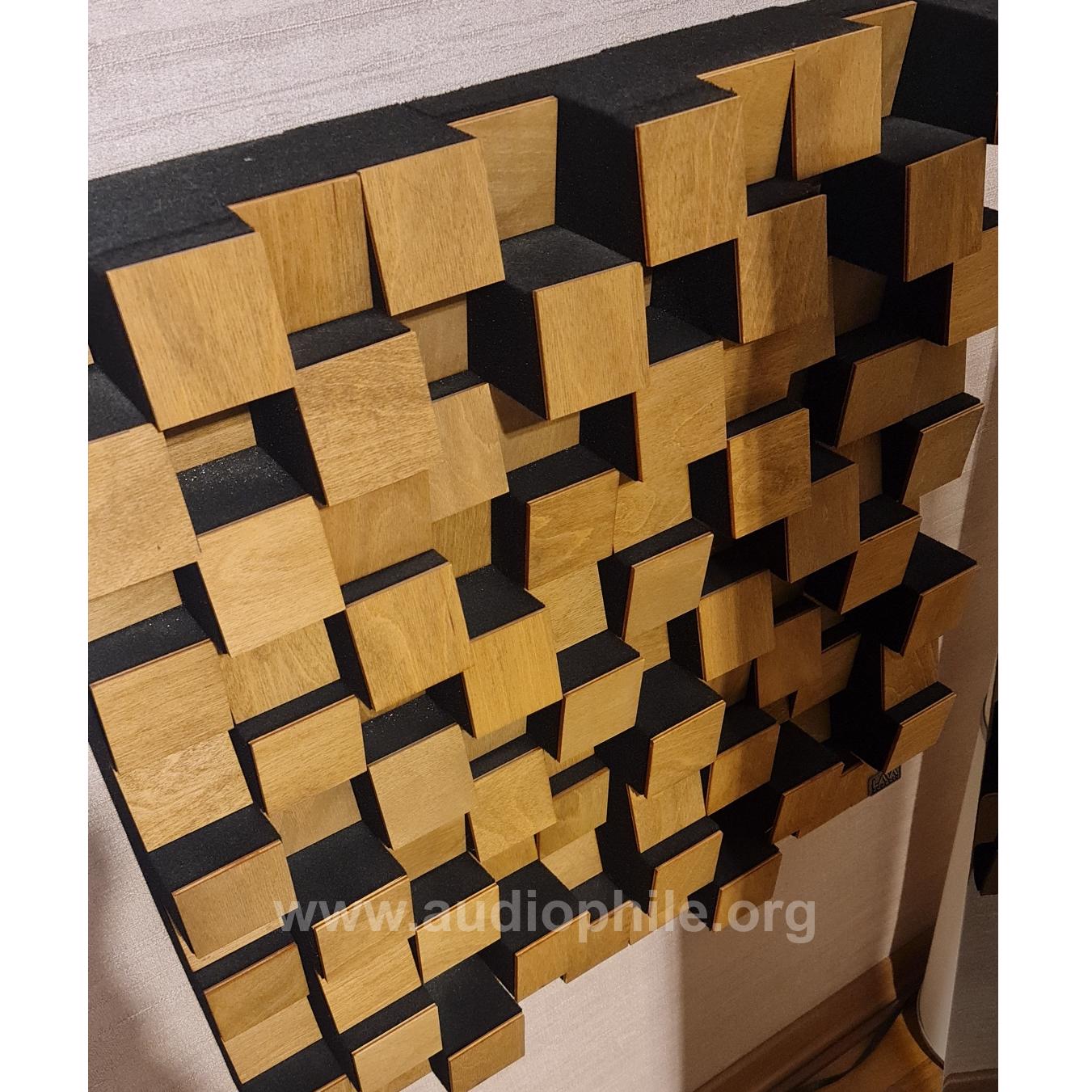 Lava akusitik mozaik difüzör akustik panel