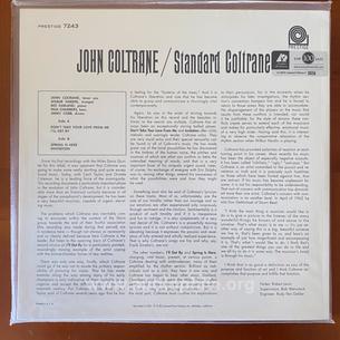 John coltrane - standart coltrane ap 45rpm plak. ambalajinda.