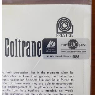 John coltrane - standart coltrane ap 45rpm plak. ambalajinda.