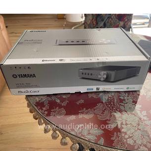 Yamaha wireless streaming amplifier wxa-50 bluetooth dark silver yeni