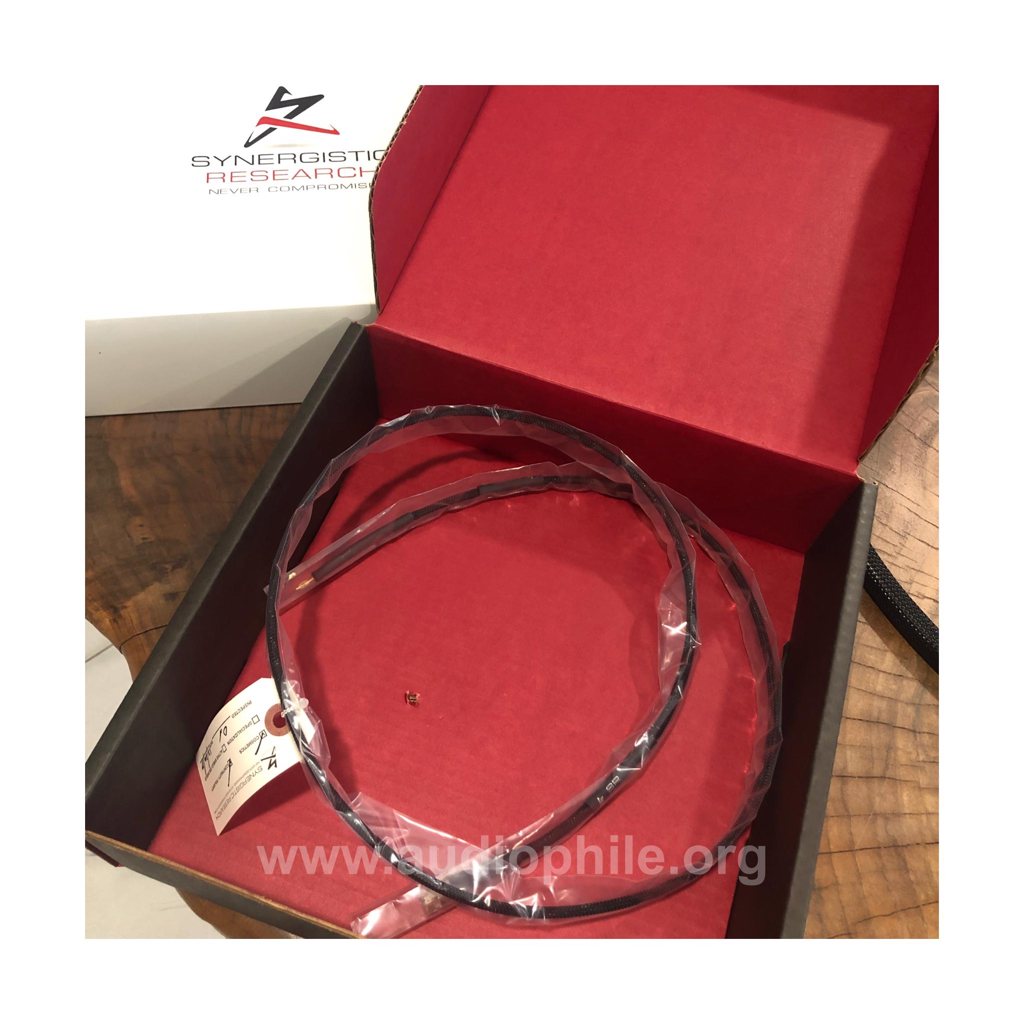 Synergistic research high definition ground cable ethernet 1.25 mt