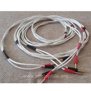 Black rhodium. twist model. 2x265 cm uzulukta hoparlör kablosu