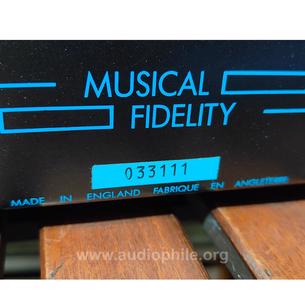 Musıcal fıdelıty b1 (made ın england)
