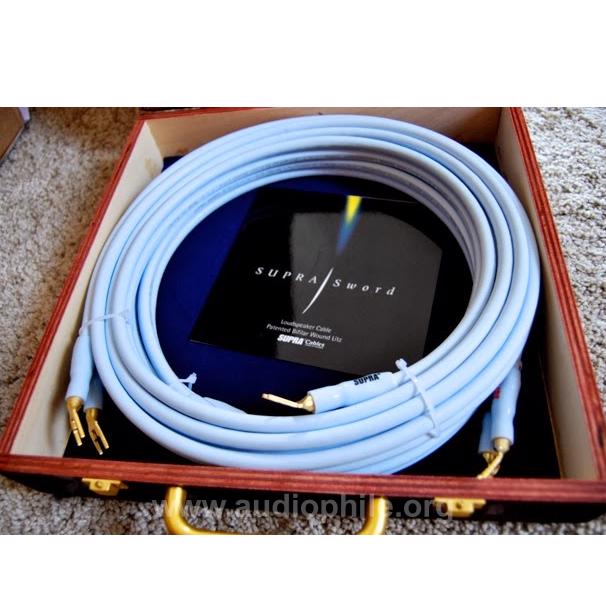 Supra sword reference speaker cables 2x2m. limited edition